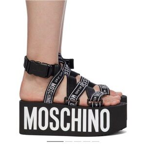 Moschino platform sandals